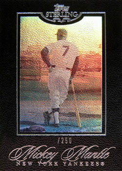 2006 Topps Sterling #33 Mickey Mantle Front