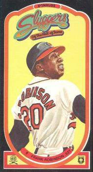 1985 Donruss Sluggers of the Hall of Fame #8 Frank Robinson Front