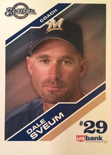 2006 Milwaukee Brewers Autograph Fridays #NNO Dale Sveum Front