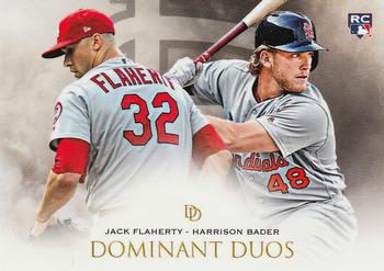 2018 Topps On-Demand Dynamic Duals - Dominant Duos #3 Jack Flaherty / Harrison Bader Front