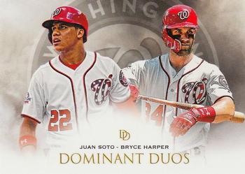 2018 Topps On-Demand Dynamic Duals - Dominant Duos #7 Juan Soto / Bryce Harper Front
