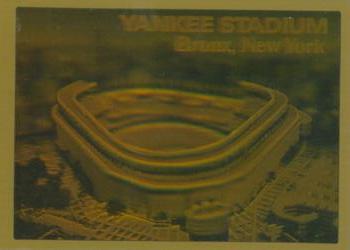 1994 World Holographics Blockbuster Limited Edition Stadium Holograms #NNO Yankee Stadium Front