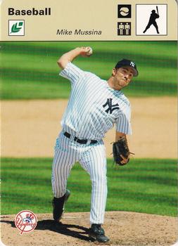 2005 Leaf - Sportscasters 35 Beige Batting-Ball #30 Mike Mussina Front
