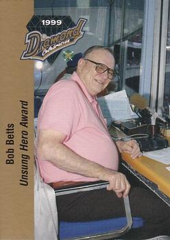 1999 Milwaukee Brewers Diamond Celebration #NNO Bob Betts Front