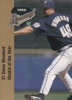1999 Milwaukee Brewers Diamond Celebration #NNO Steve Woodard Front
