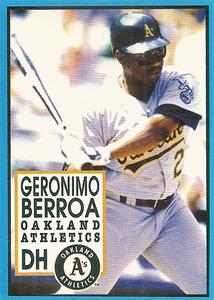 1997 Panini Stickers (Venezuela) #93 Geronimo Berroa Front