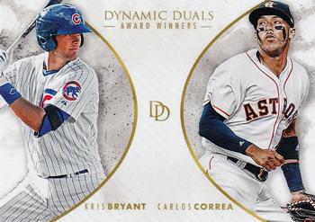 2018 Topps On-Demand Dynamic Duals - Award Winners #AW5 Kris Bryant / Carlos Correa Front