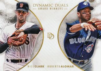 2018 Topps On-Demand Dynamic Duals - Award Winners #AW6 Will Clark / Roberto Alomar Front