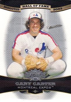 2006 Topps Triple Threads #80 Gary Carter Front