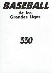 2000 Panini Stickers (Venezuela) #330 Pat Hentgen Back