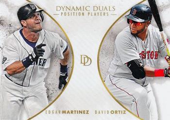 2018 Topps On-Demand Dynamic Duals - Position Players #PP2 Edgar Martinez / David Ortiz Front