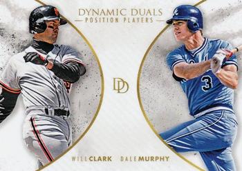 2018 Topps On-Demand Dynamic Duals - Position Players #PP6 Will Clark / Dale Murphy Front