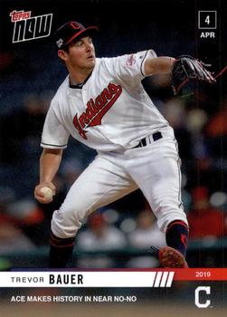 2019 Topps Now #43 Trevor Bauer Front
