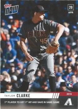 2019 Topps Now #108 Taylor Clarke Front