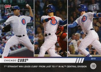 2019 Topps Now #182 Chicago Cubs Front