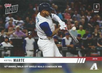 2019 Topps Now #206 Ketel Marte Front