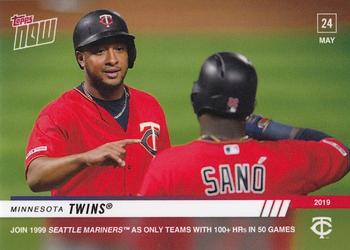 2019 Topps Now #271 Minnesota Twins Front