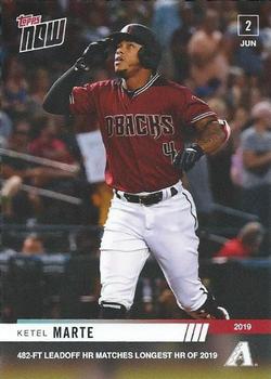 2019 Topps Now #318 Ketel Marte Front