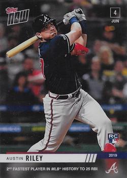 2019 Topps Now #326 Austin Riley Front
