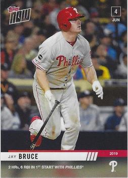 2019 Topps Now #328 Jay Bruce Front