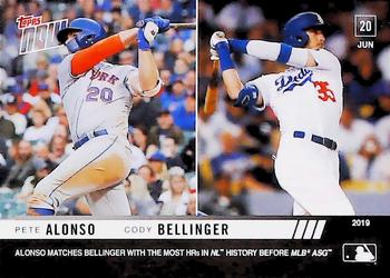 2019 Topps Now #405 Pete Alonso / Cody Bellinger Front