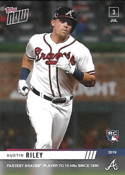 2019 Topps Now #475 Austin Riley Front