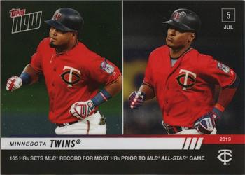 2019 Topps Now #481 Minnesota Twins Front