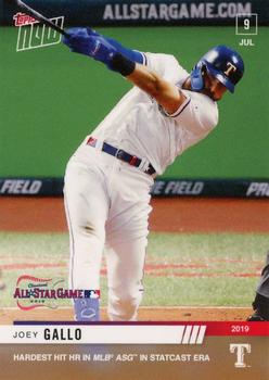 2019 Topps Now #497 Joey Gallo Front