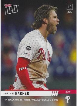 2019 Topps Now #520 Bryce Harper Front