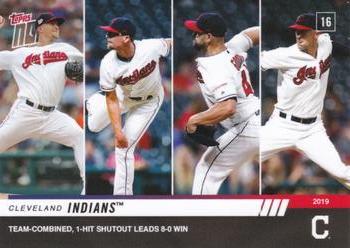 2019 Topps Now #522 Cleveland Indians Front