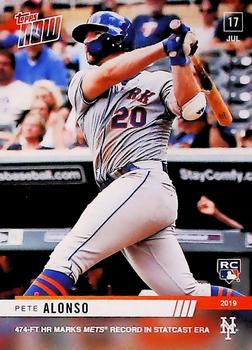 2019 Topps Now #524 Pete Alonso Front