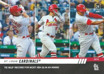 2019 Topps Now #566 St. Louis Cardinals Front