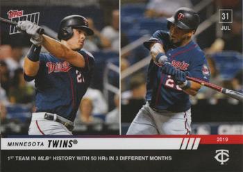 2019 Topps Now #612 Minnesota Twins Front