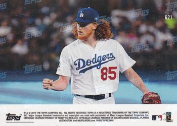 2019 Topps Now #621 Dustin May Back