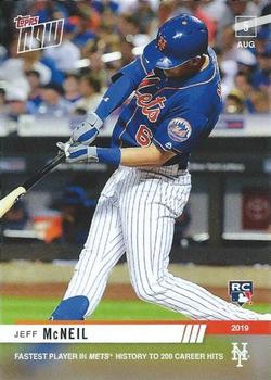 2019 Topps Now #636 Jeff McNeil Front