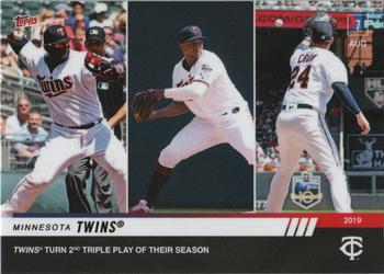 2019 Topps Now #645 Minnesota Twins Front