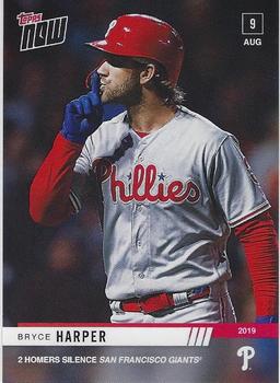 2019 Topps Now #664 Bryce Harper Front