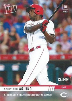 2019 Topps Now #665 Aristides Aquino Front