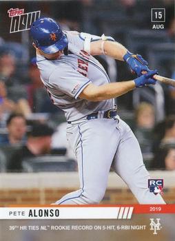2019 Topps Now #689 Pete Alonso Front