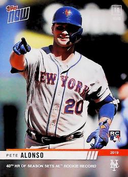 2019 Topps Now #705 Pete Alonso Front