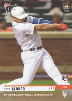 2019 Topps Now #744 Pete Alonso Front