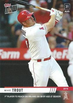 2019 Topps Now #777 Mike Trout Front
