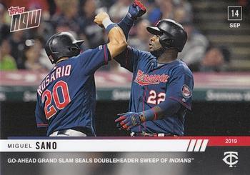 2019 Topps Now #845 Miguel Sano Front