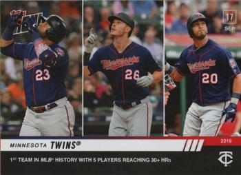 2019 Topps Now #858 Minnesota Twins Front