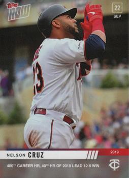 2019 Topps Now #878 Nelson Cruz Front