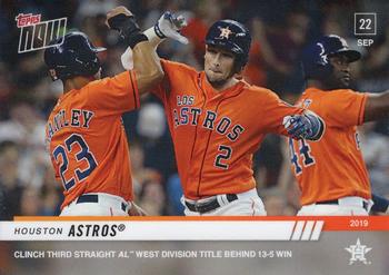 2019 Topps Now #882 Houston Astros Front