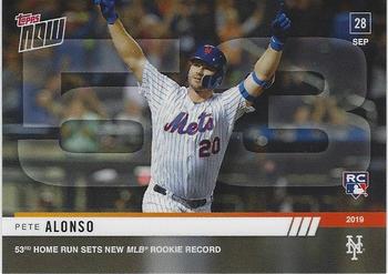 2019 Topps Now #913 Pete Alonso Front