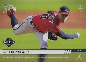 2019 Topps Now #953 Mike Foltynewicz Front