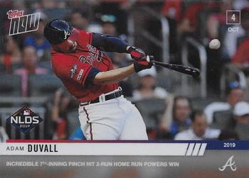 2019 Topps Now #954 Adam Duvall Front