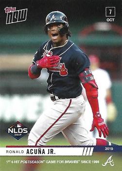 2019 Topps Now #976 Ronald Acuna Jr. Front